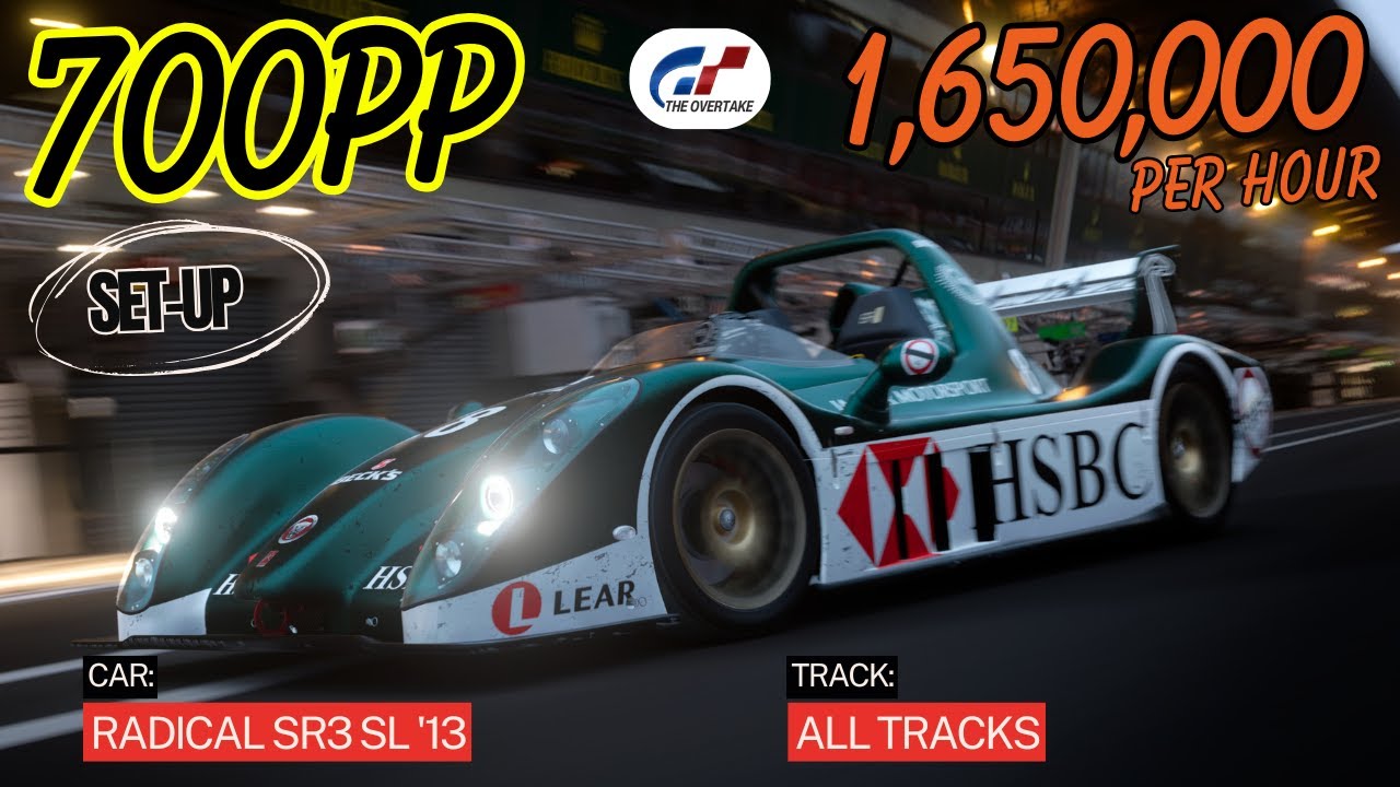🔥 Самый быстрый способ заработать деньги в Gran Turismo 7! Радикальная сборка SR3 SL '13 с 700 PP...