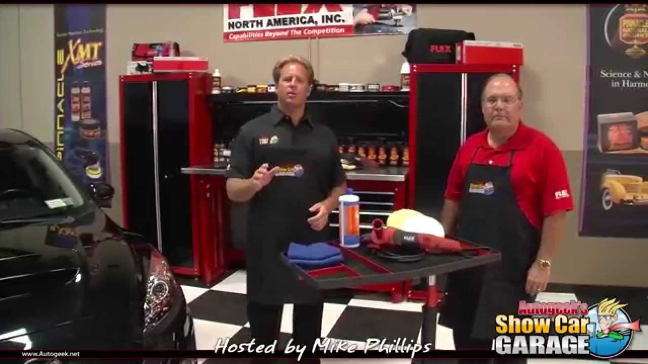 THe FLEX PE14-2 Rotary Polisher with Mike Phillips