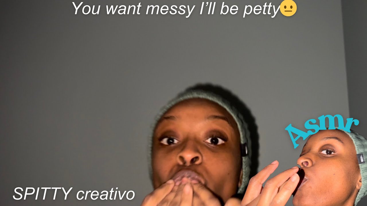 ASMR SPITTY DISCOVERIES👅(MESSY MESSYYY)