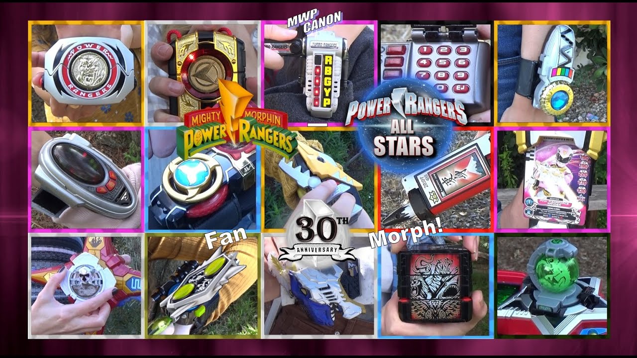 Go Female Power Rangers! (Mighty Morphin - MWP All-Stars) *Fan Morph Compilation / Extended Version*