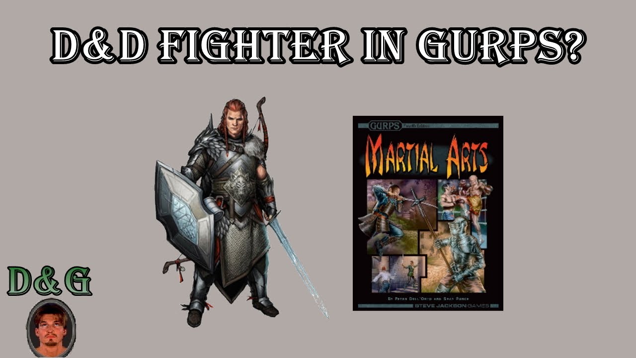 How to make a D&D fighter in GURPS?