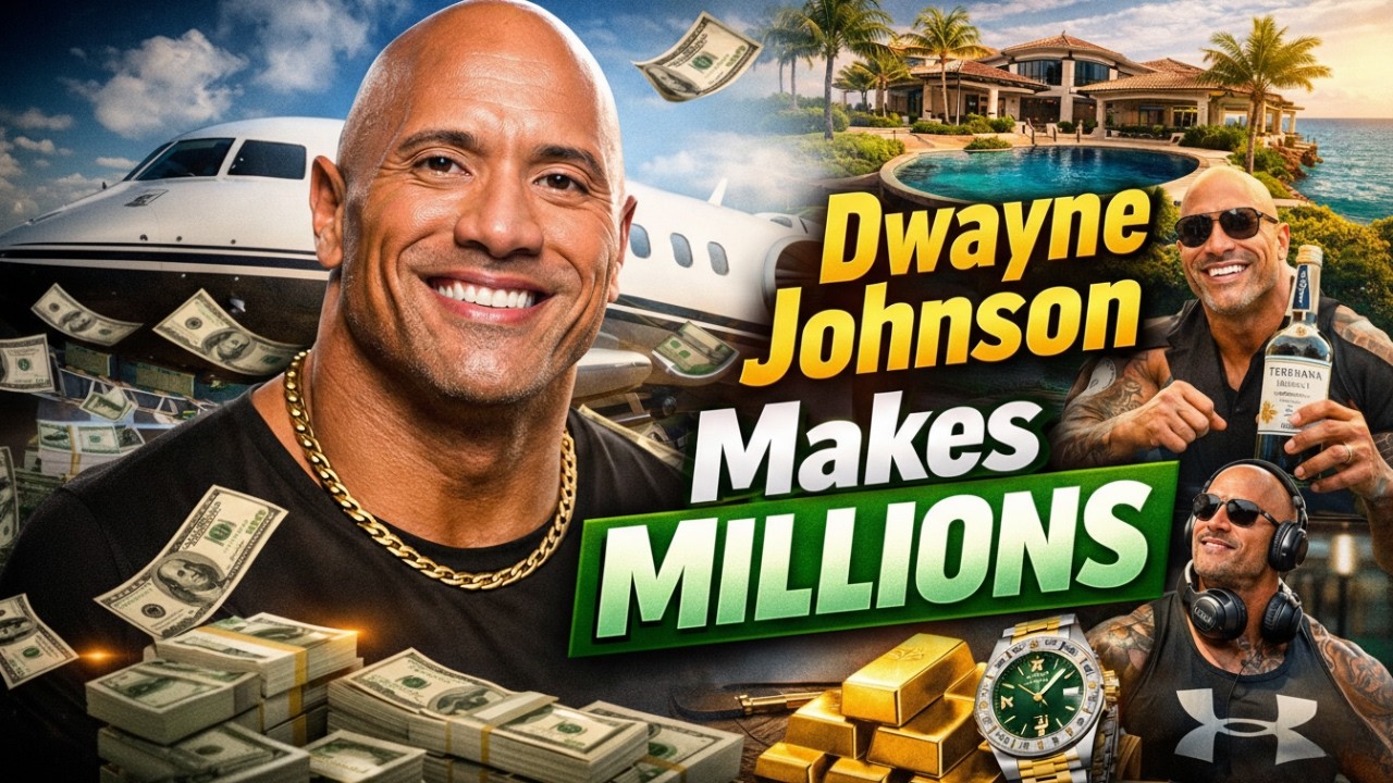 How Dwayne Johnson Makes Millions Outside Hollywood