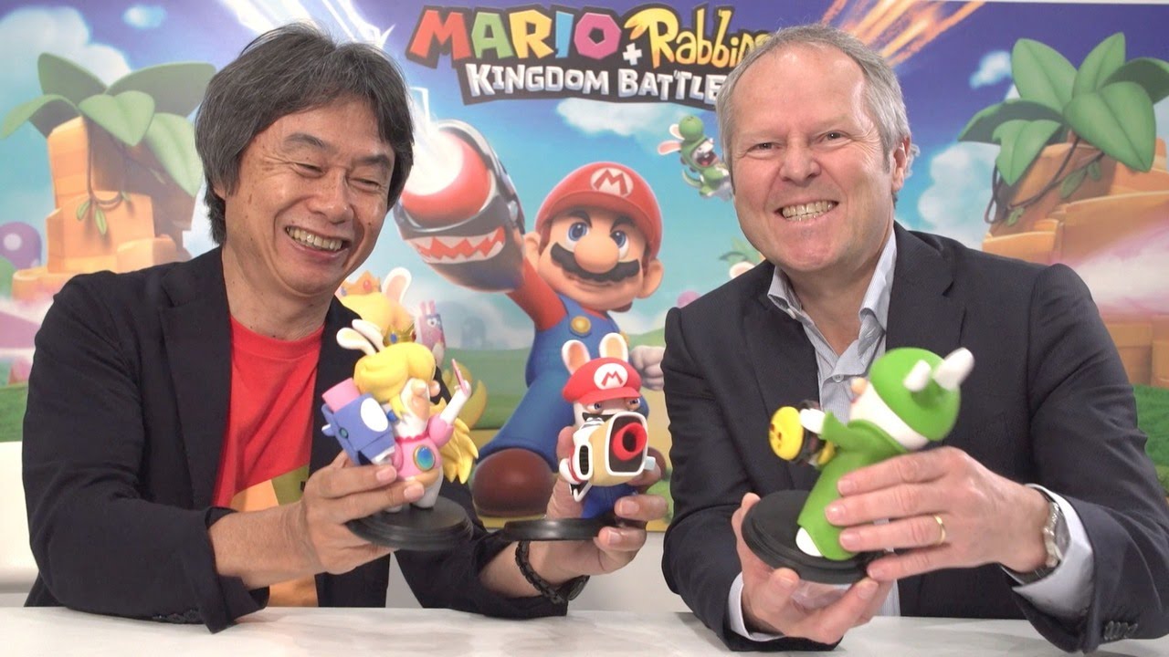 Shigeru Miyamoto and Yves Guillemot Discuss Mario + Rabbids Partnership