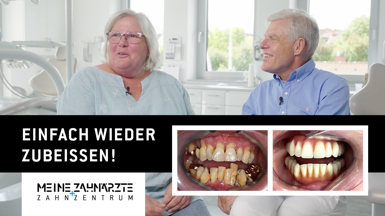 Von Wackelzähnen zu neuen festen Zähnen in 24 Stunden: Frau Jungs Geschichte
