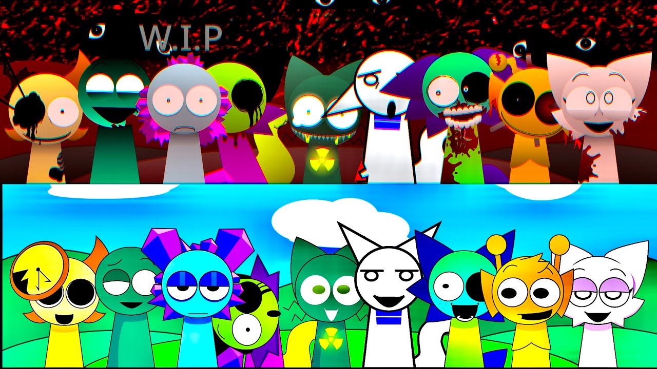 NEW Sprunki Pyramixed 20.0! UPDATE! - All BONUS Characters & NEW Animations UNLOCKED!