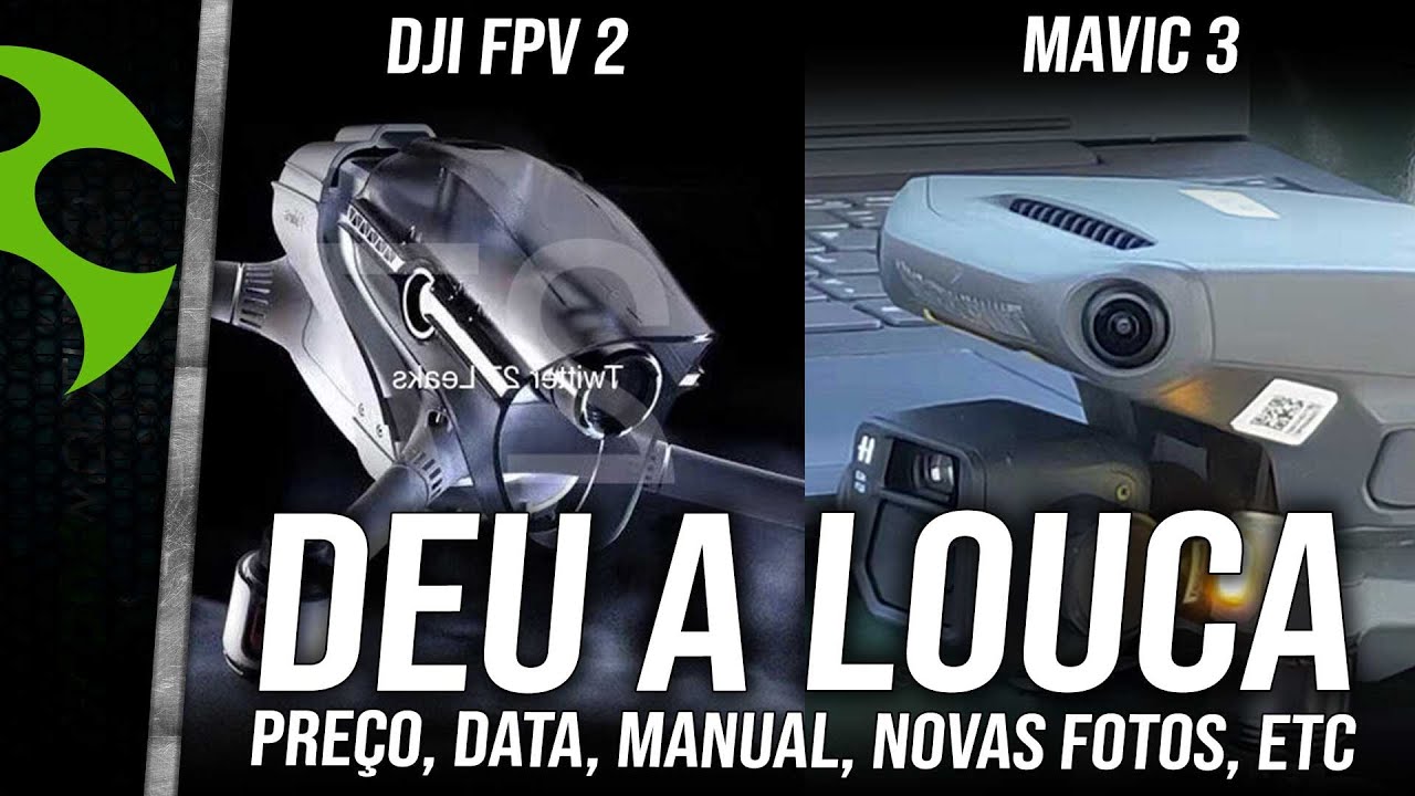 DJI Mavic 3, DJI FPV 2, DJI Air 2SE, datas, preço... ABRIU A PORTEIRA dos DRONES