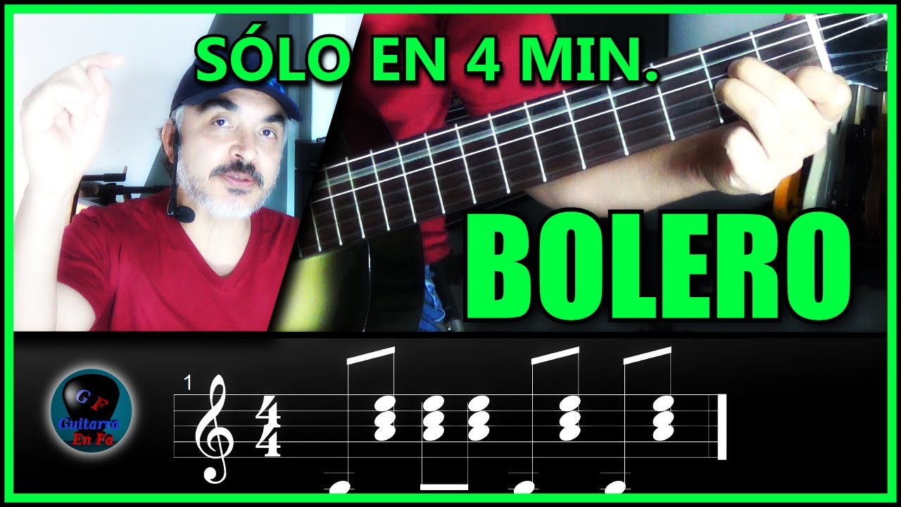 ✅ Cómo tocar el RITMO BOLERO ✅ EXPLICADO en 4 MINUTOS