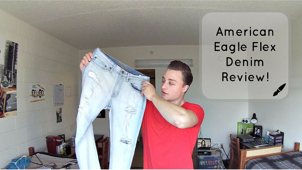 American Eagle Flex Denim Review! Comfortable Jeans for Men