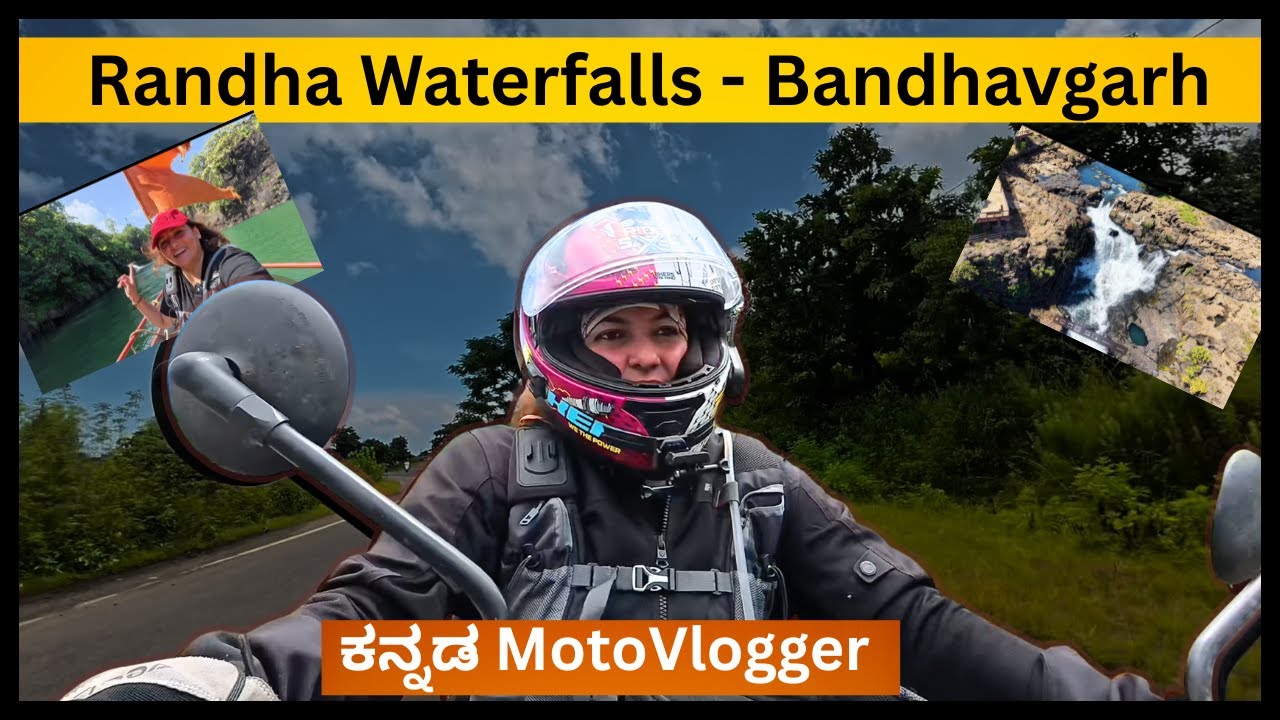 Randha Waterfall Bhandardara | Bike Ride From Bangalore To Maharashtra | Kannada Female Motovlog