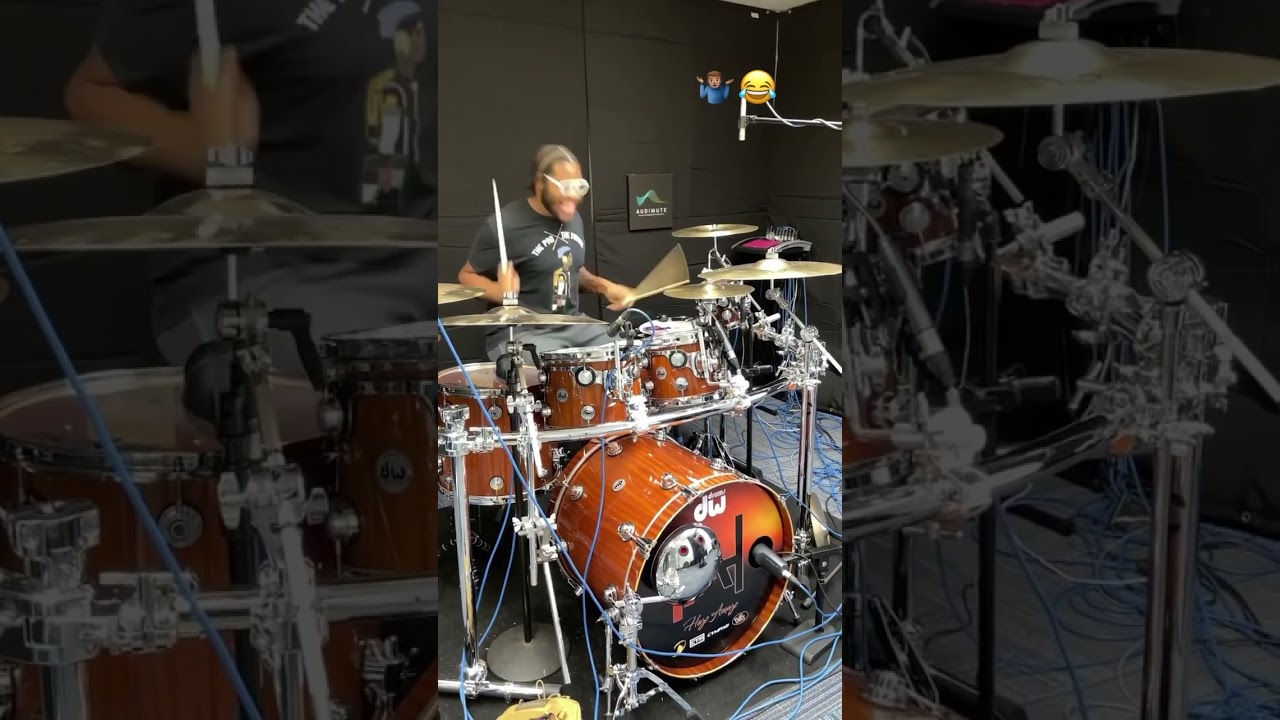 #hasmonabraham #wildchopswednesday Chrome Series 3-Sided Drum Rack #JustPlay #gibraltarhardware