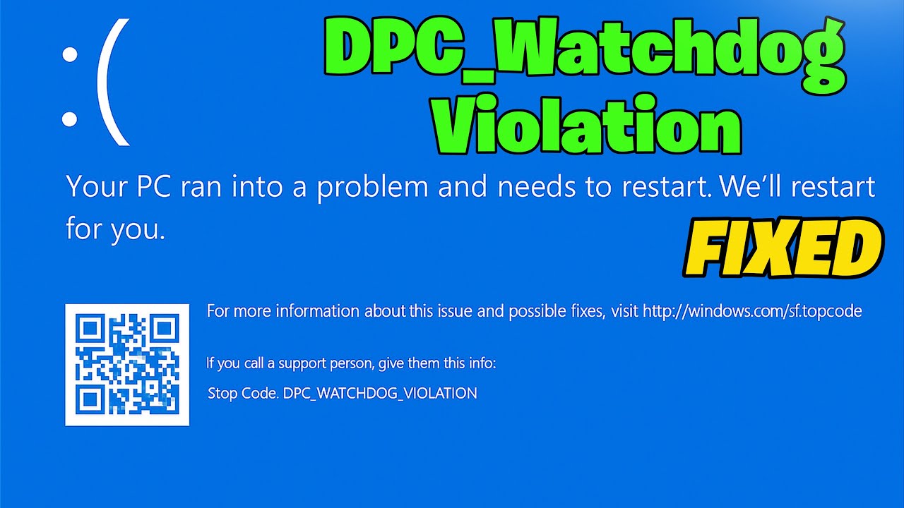 How To Fix DPC Watchdog Violation in Windows 11 - NEW 2026