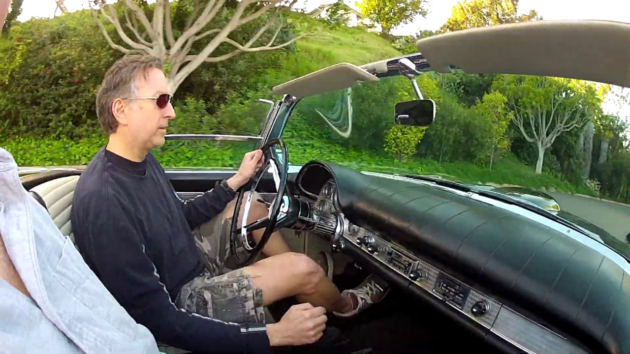 1957 Thunderbird E Code with Overdrive -- Cruising, View from the Cockpit