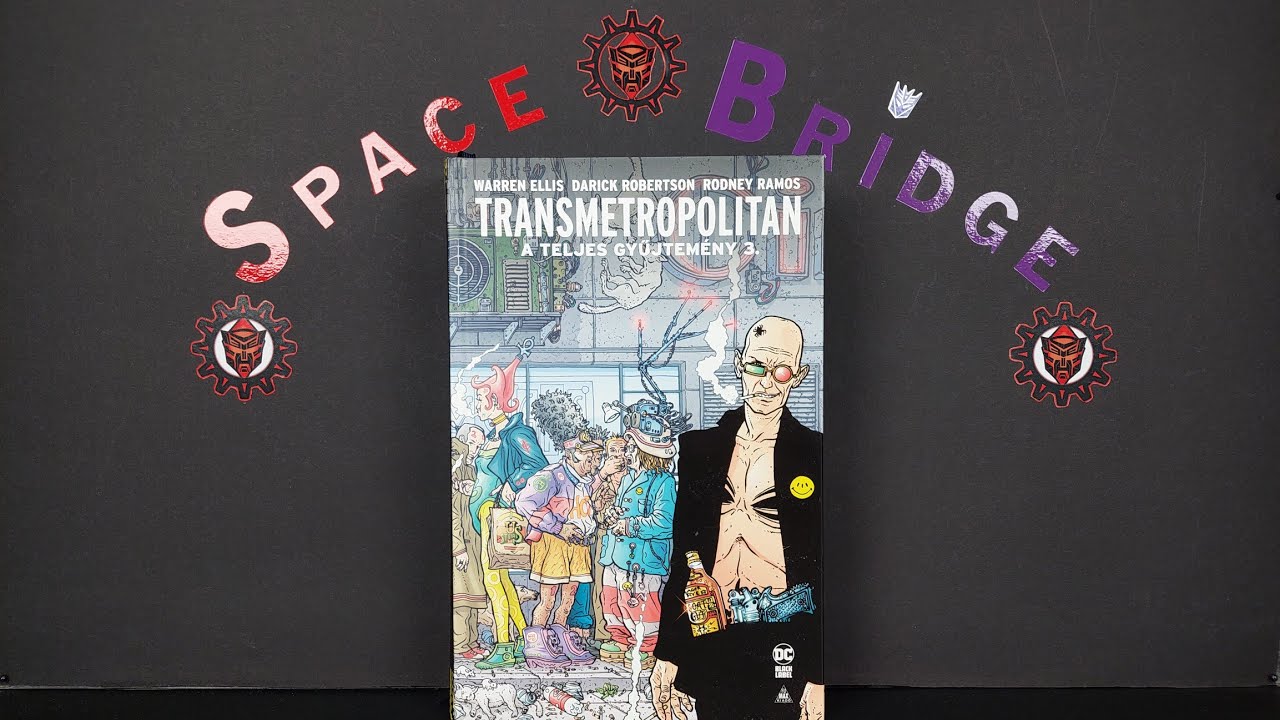 Transmetropolitan Teljes Gyűjtemény 3. képregény bemutató