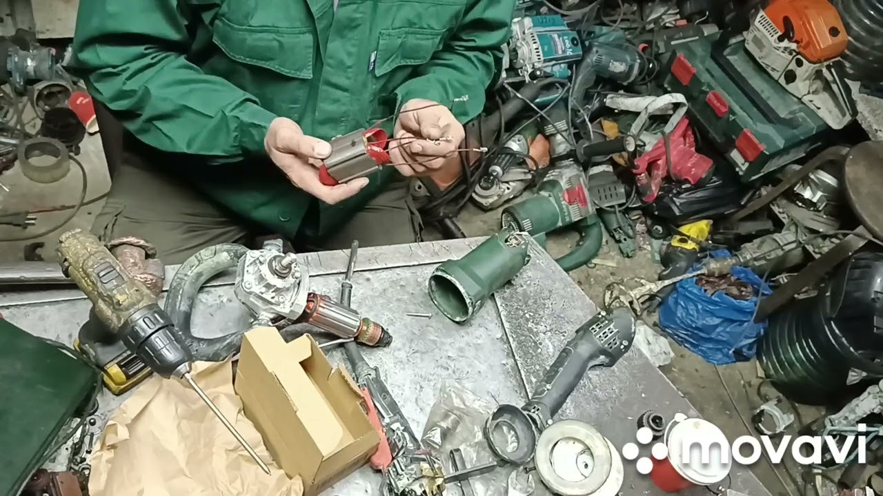 Metabo RSEW19-125 замена статора