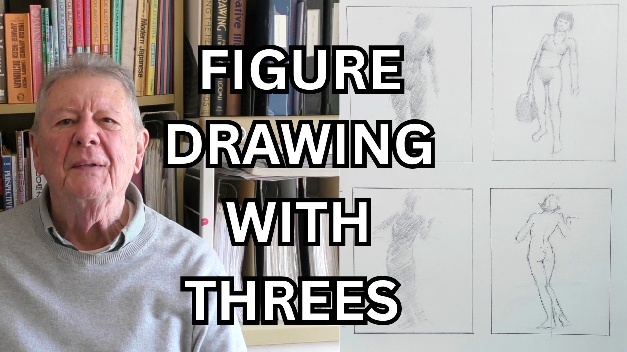 Drawing The Figure | A Simple Three Part Proportion Study