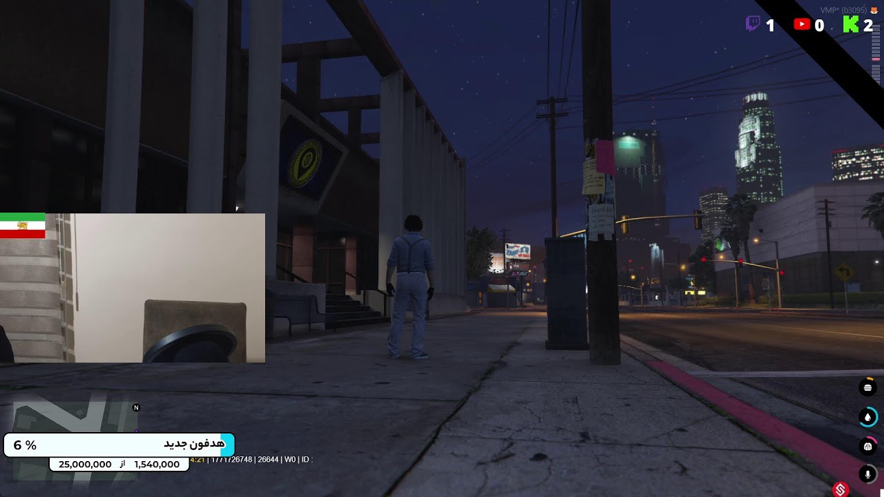 GTAبا رفقا [ farsi ] 1sub = 10 push ups