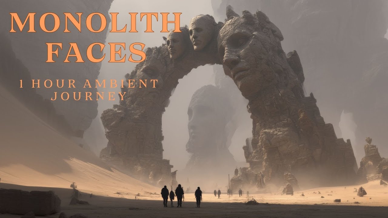 MONOLITH: Desert Echoes | 1 Hour Desert Ambient for Deep Imagination & Focus