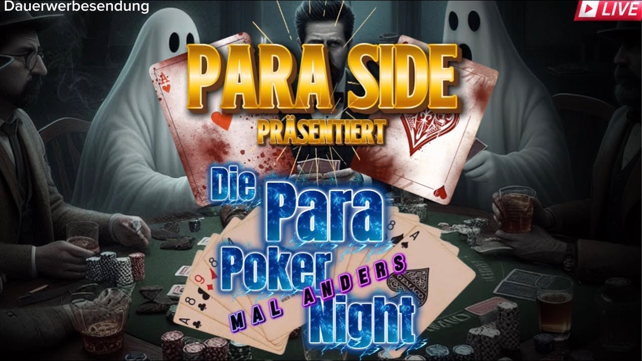 Para (mal anders) Poker Night♣️LIVE🔴 by Para Side👻 | Winter Edition❄️