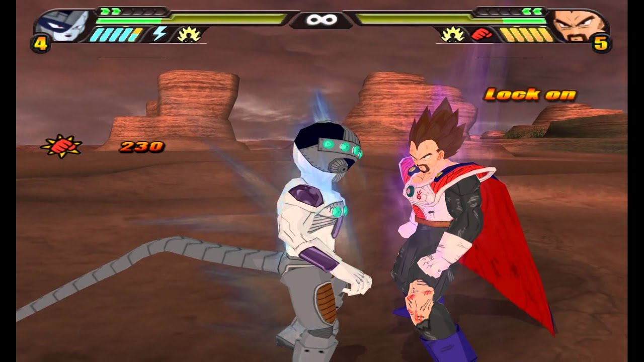 Mecha Frieza vs King Vegeta