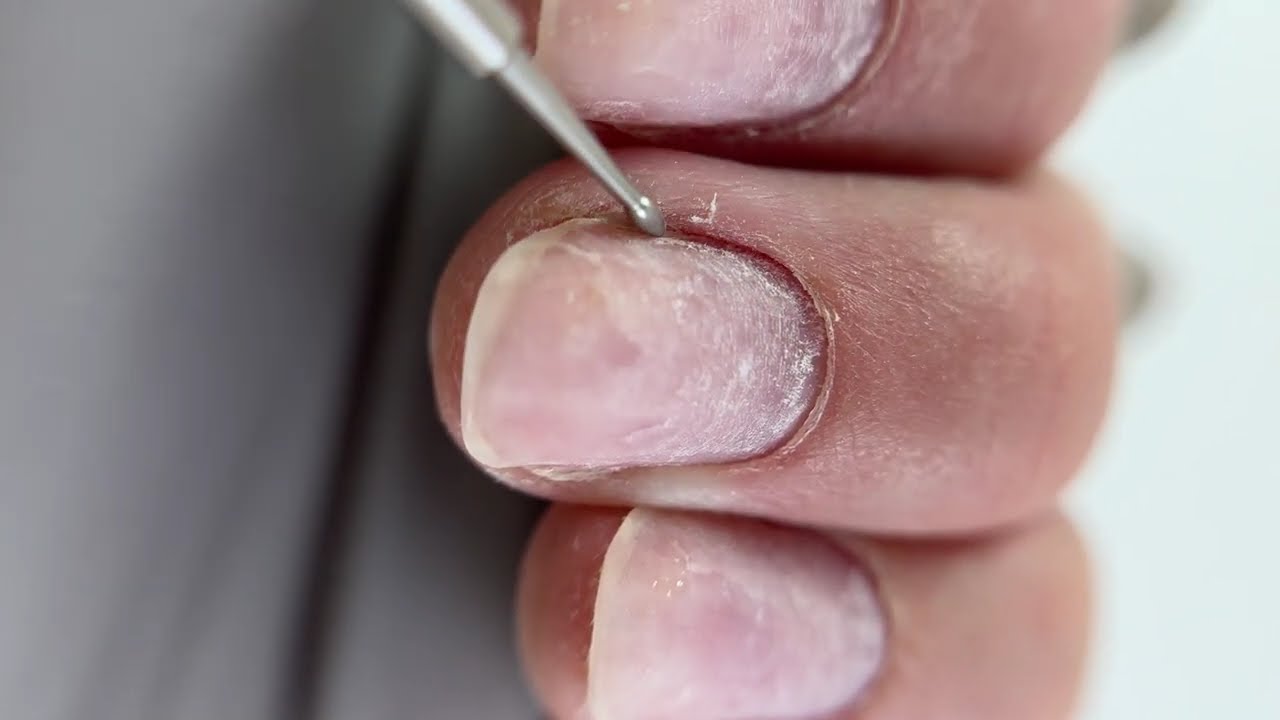 Perfect Combined Manicure | Clean Cuticle & Sidewalls Technique