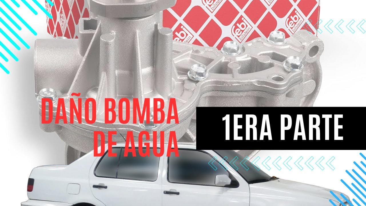 Daño bomba de agua VW Golf Jetta A3 MK3 1.8 ADD parte 1.