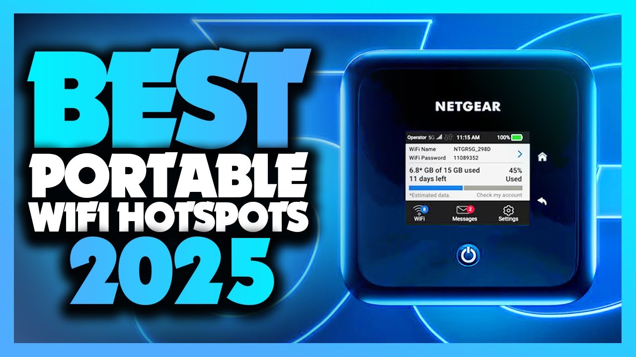 Best Portable Wifi Hotspots Of The Year 2025!