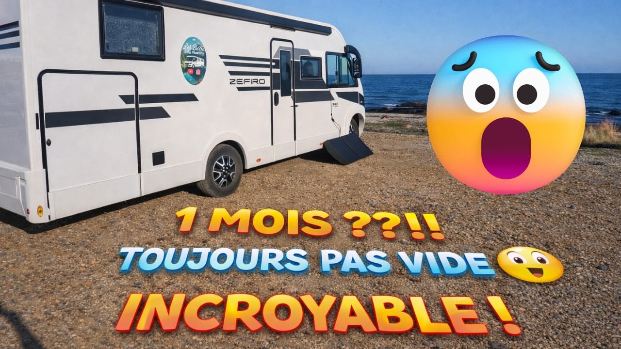 1 mois plus tard ... et ça tient encore 😱#travel #family #vanlife #campingcar #liberty #españa #joy