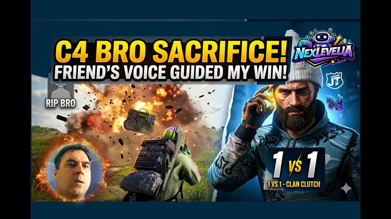 MY CLAN BRO DIED FOR THIS WIN... 🕊️ Epic C4 Disaster