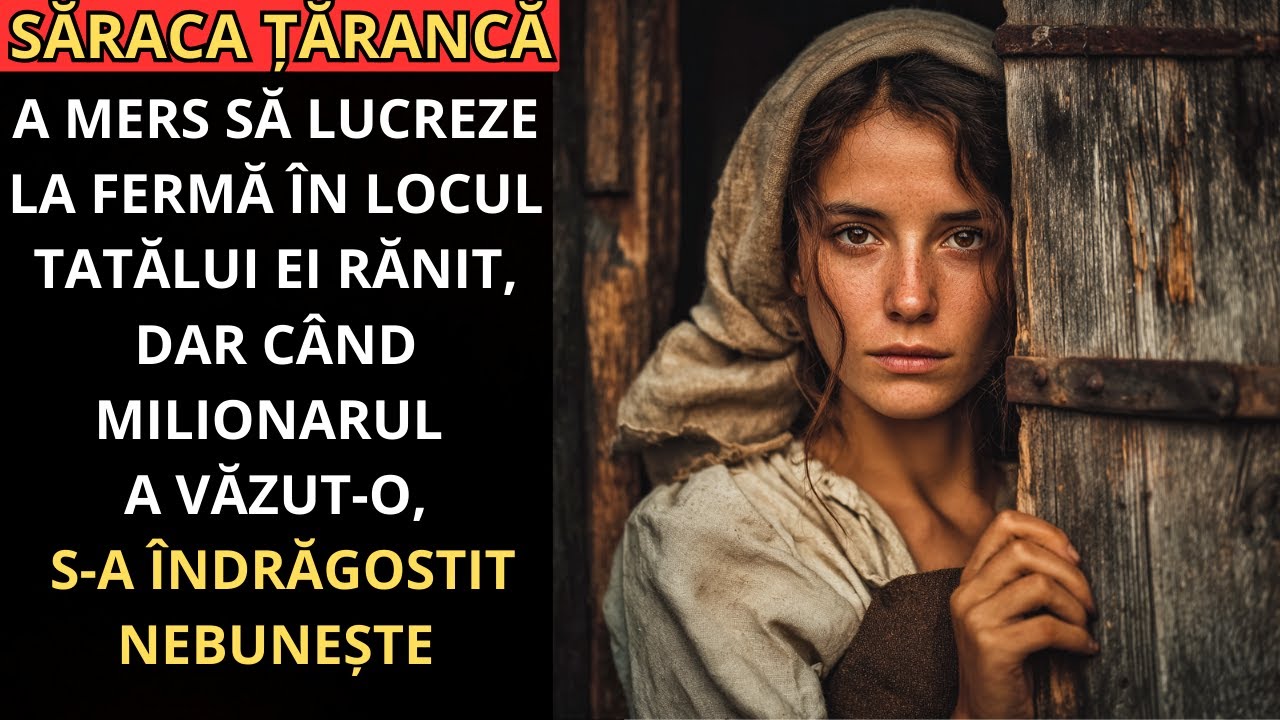 SĂRACA ȚĂRANCĂ a mers la FERMĂ pentru tatăl rănit, iar MILIONARUL, când a văzut-o, s-a ÎNDRĂGOSTIT