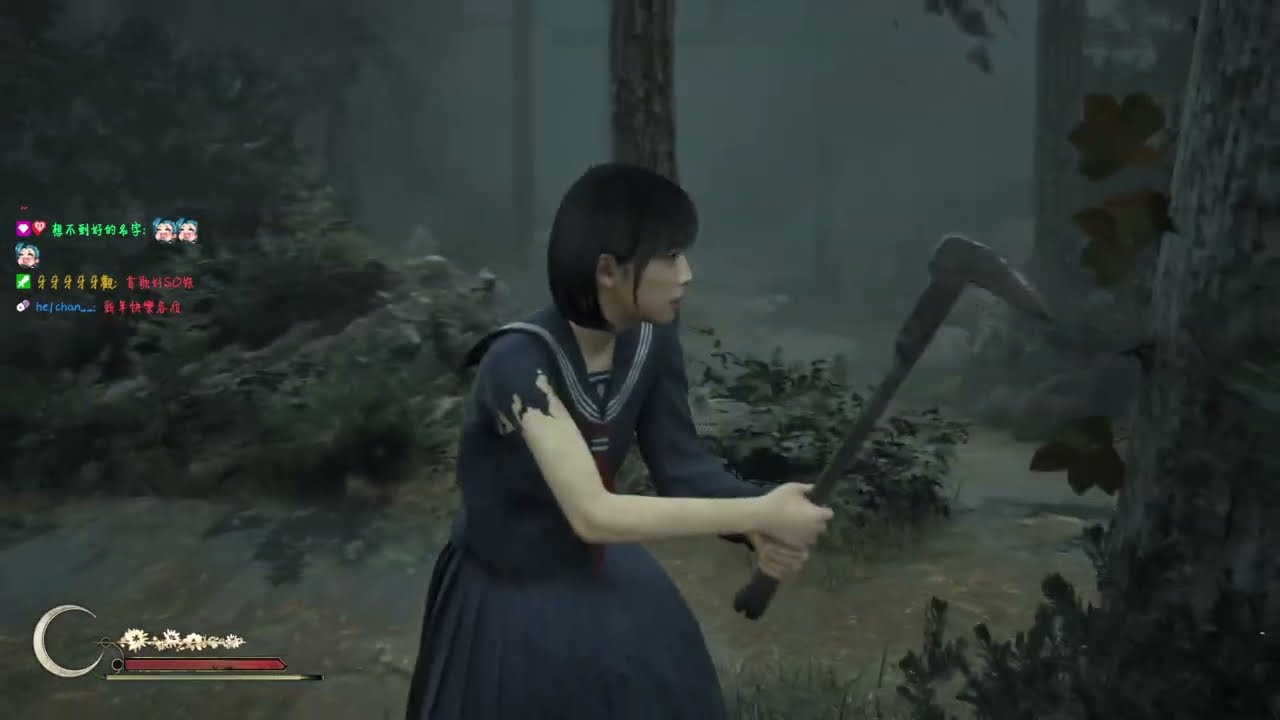 【Silent Hill F】18/02一刀不剪全直播記錄♡ 清純學生妹白滑手臂突變紋身大隻妹 [HK-粵/Eng]