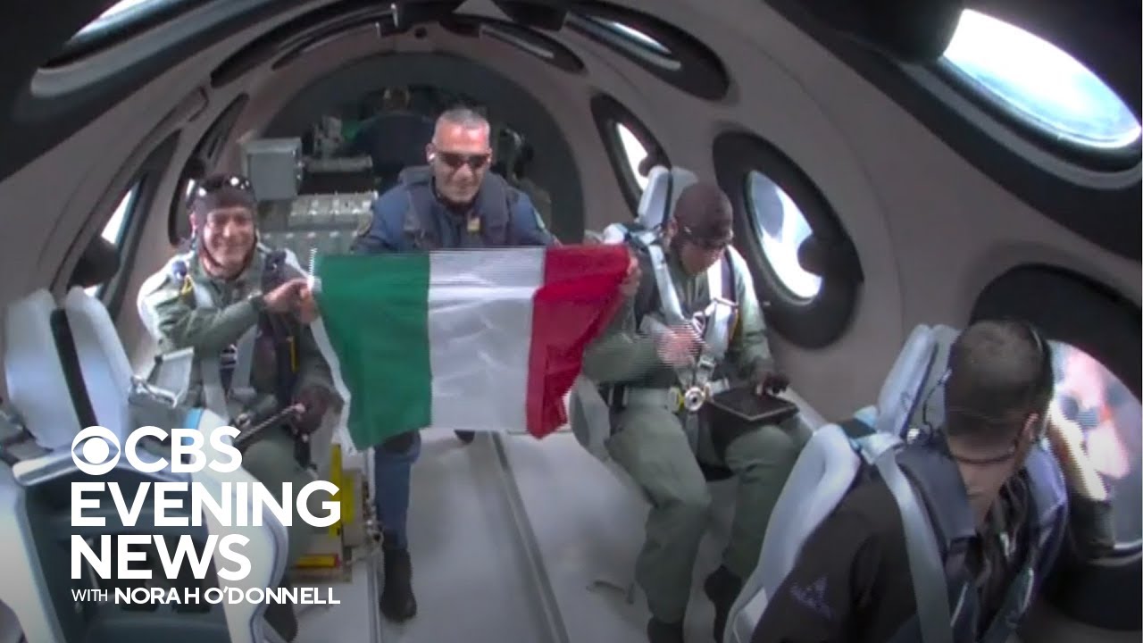 Virgin Galactic launches its first commercial flight