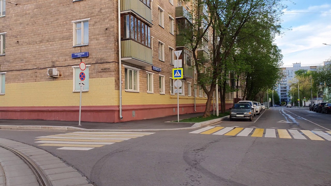 Москва Трамвай Маршрут 45