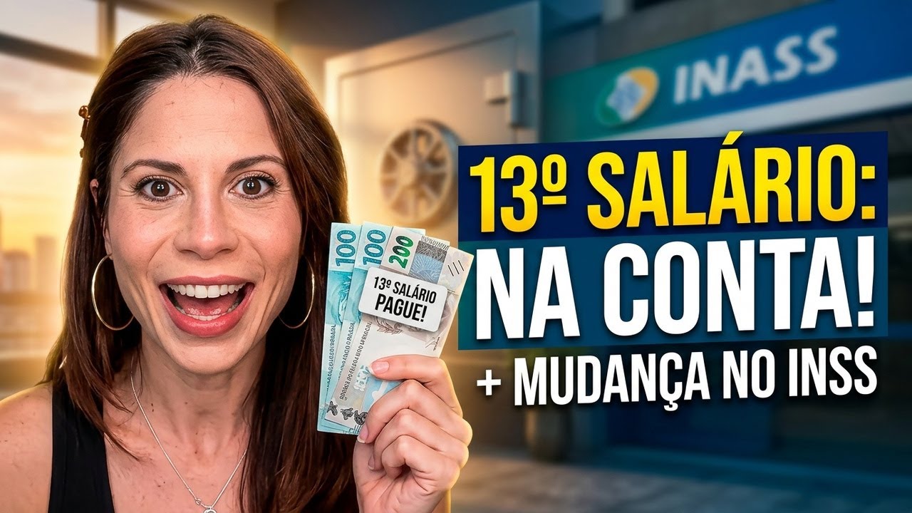 MARAVILHA: INSS comunica MUDANÇA de PAGAMENTOS + 13º SALÁRIO na CONTA