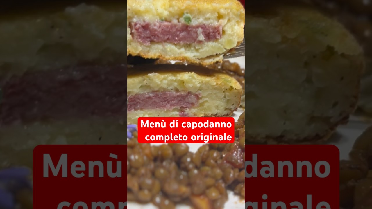 Men&ugrave; di capodanno antipasto primo e secondo farai un figurone #menudicapidanno