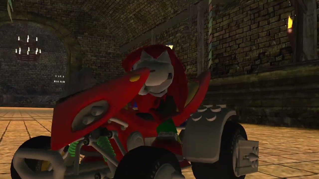Amy Vs Shadow Vs knuckles Vs Sonic split screen