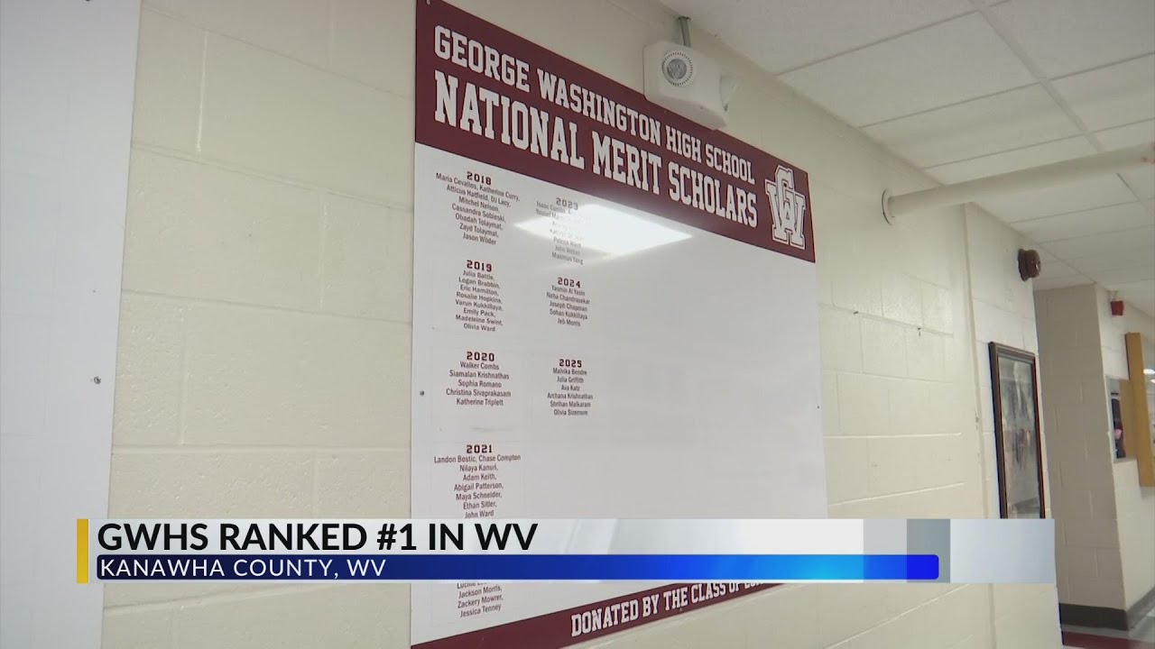 George Washington High School named #1 in West Virginia