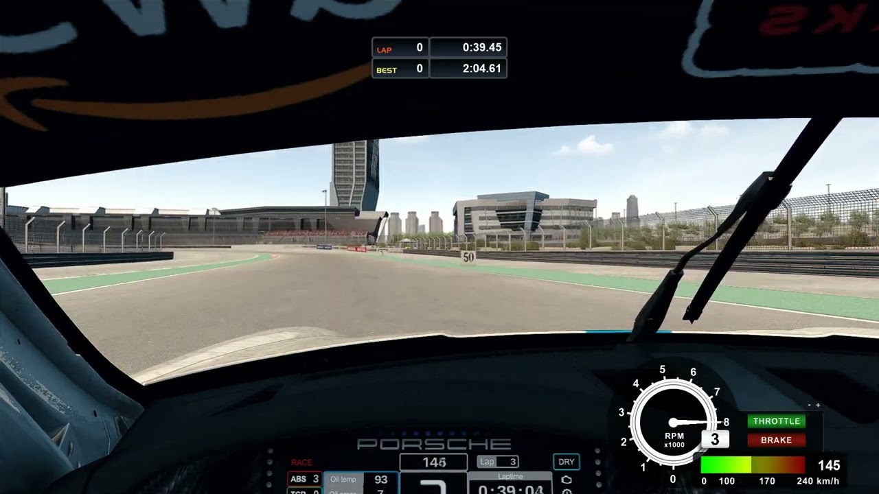 Assetto Corsa I Porsche 992 GT3 Cup Hotlap Dubai Autodrome GP 2:03.332