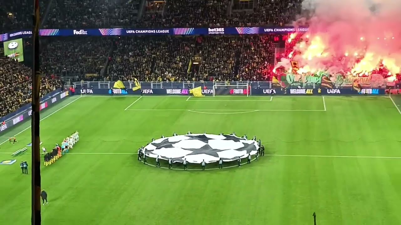 BVB - Celtic am 01.10.2024 auf der Südtribüne Dortmund (1)