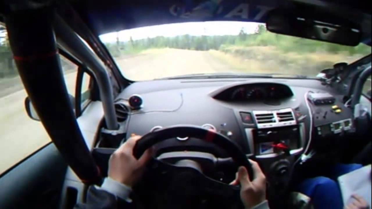 Mojo Yaris at the Pacific Forest Rally 2014