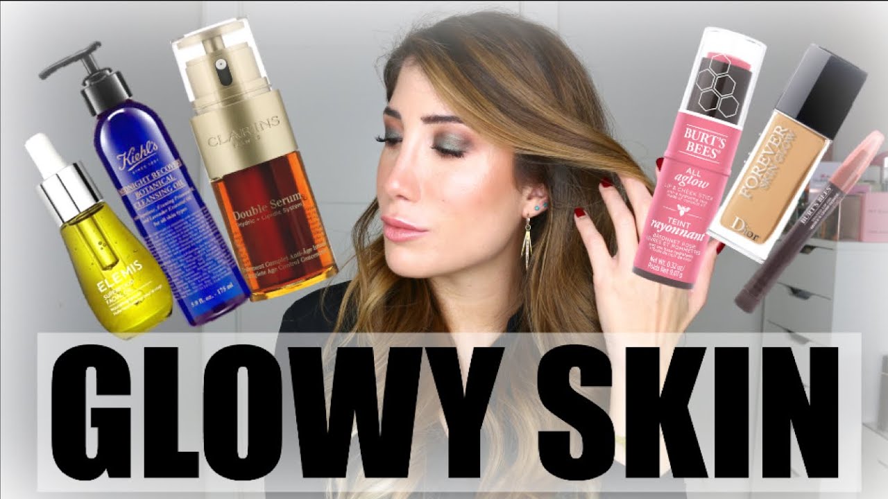 PRODUCTOS QUE UTILIZO PARA UN ACABADO GLOW EN LA PIEL!!! | Tratamiento + maquillaje