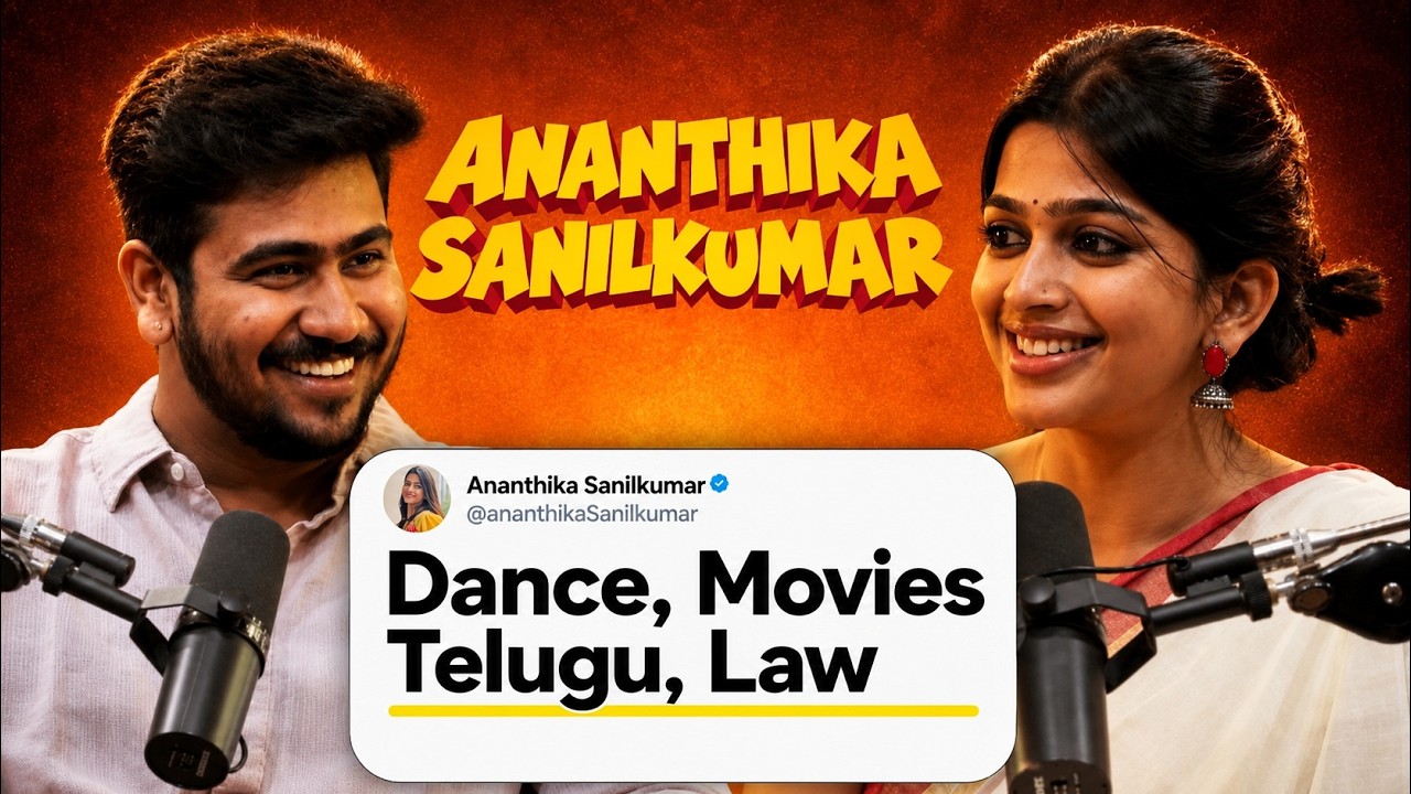 Ananthika Sanilkumar on Rajinikanth, Law, Dance, Acting & More! | EP #148