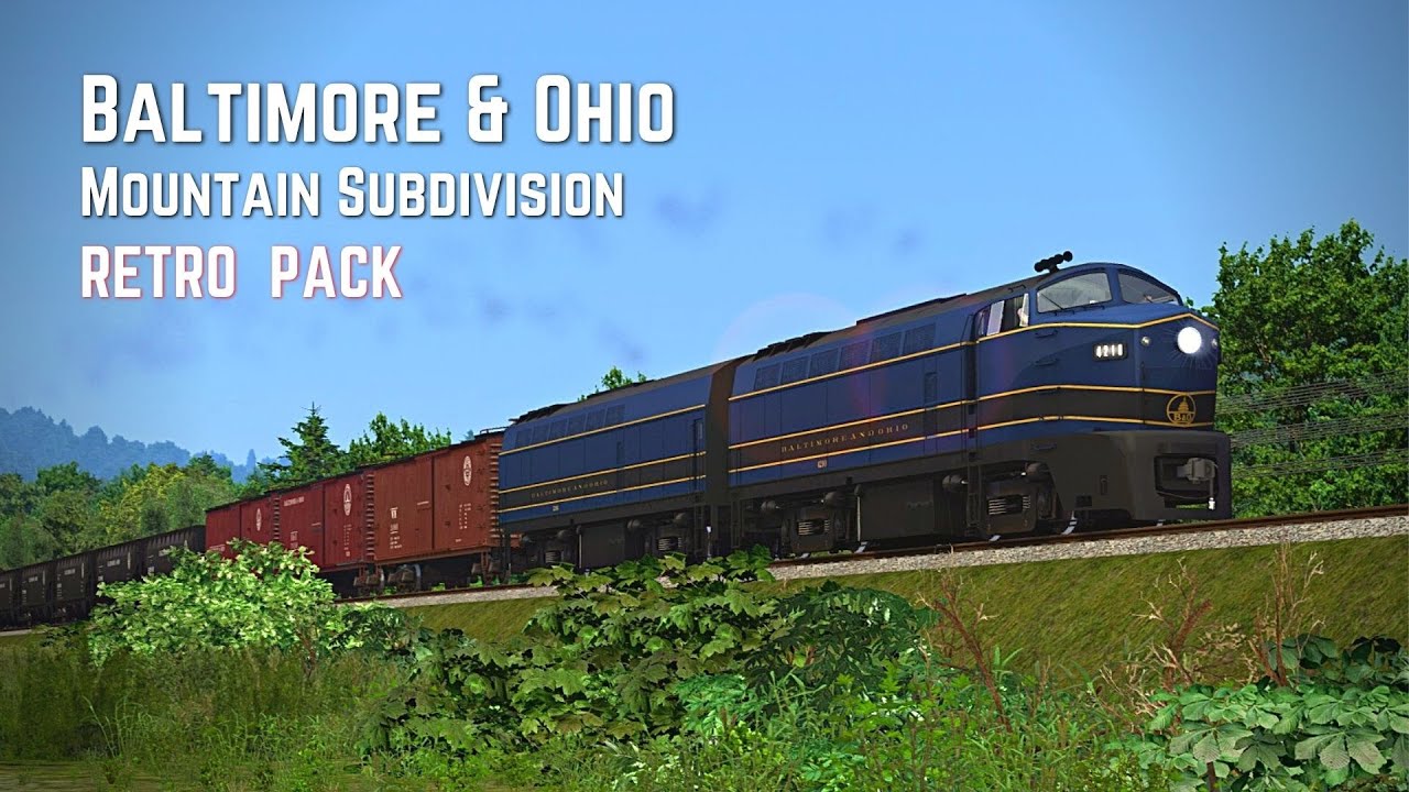 Train Simulator 2022: B&O Mountain Sub - Retro Pack