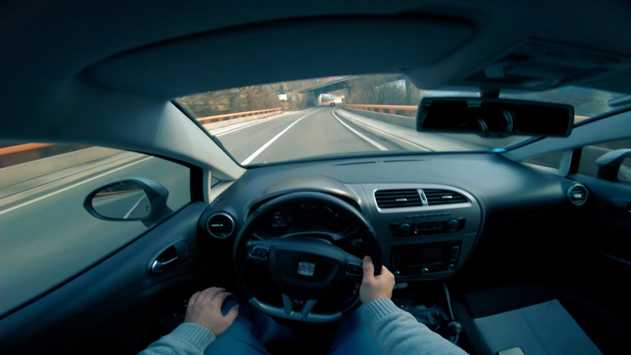 Seat Leon FR 2.0 TDI (125kW) 4K TEST DRIVE &ndash; ACCELERATION & ENGINE | POV
