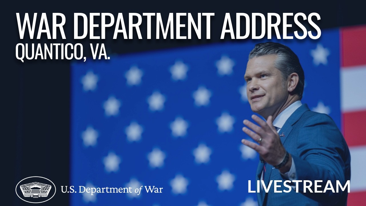 War Department Address