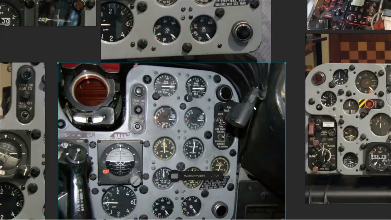 Blender:  Making an aircraft instrument panel (Part 1)