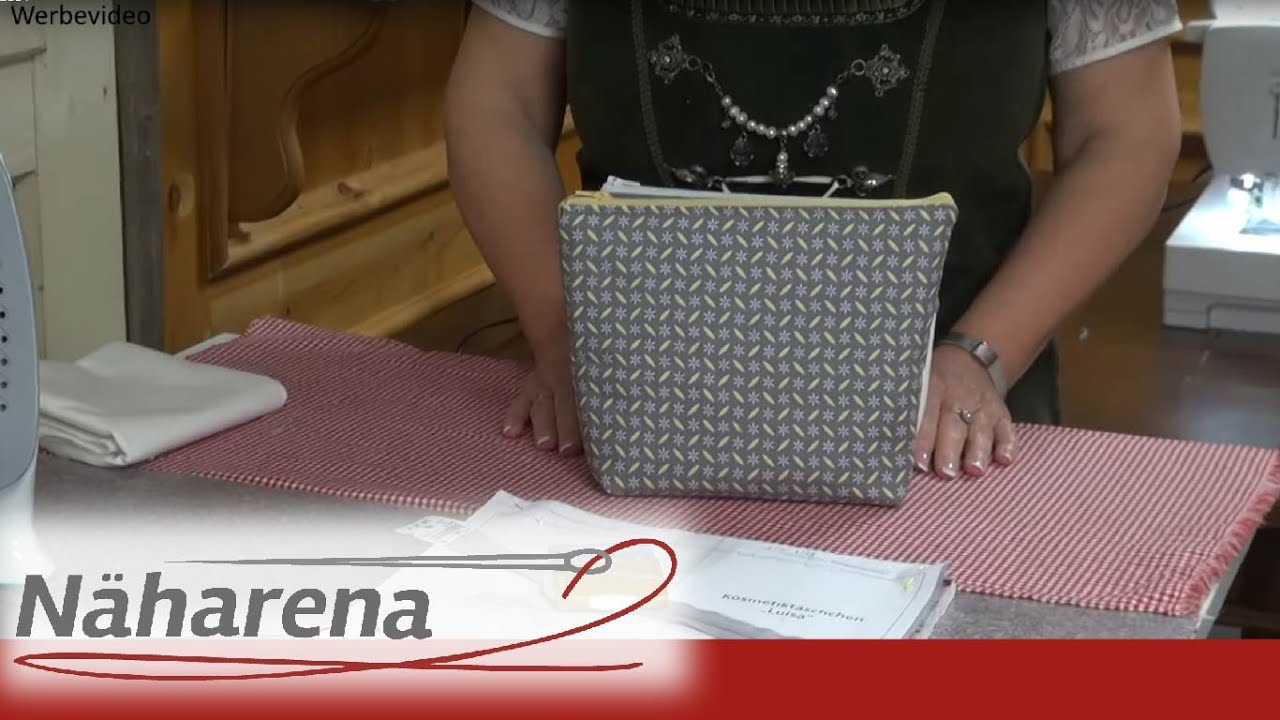 Einfaches Reißverschlus-Täschchen „Luisa“ | Nähen Tutorial