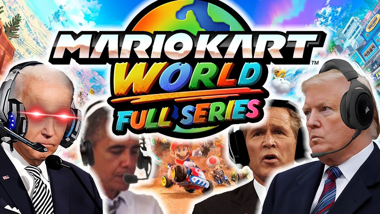 Президенты США играют в Mario Kart World (ПОЛНЫЙ СЕРИАЛ)