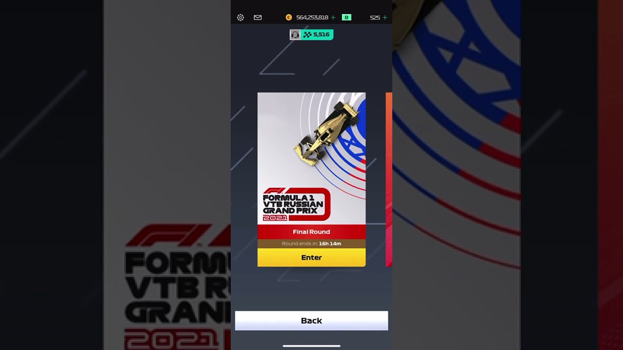 F1 Clash | Formula 1 2021 VTB Russian Grand Prix Score