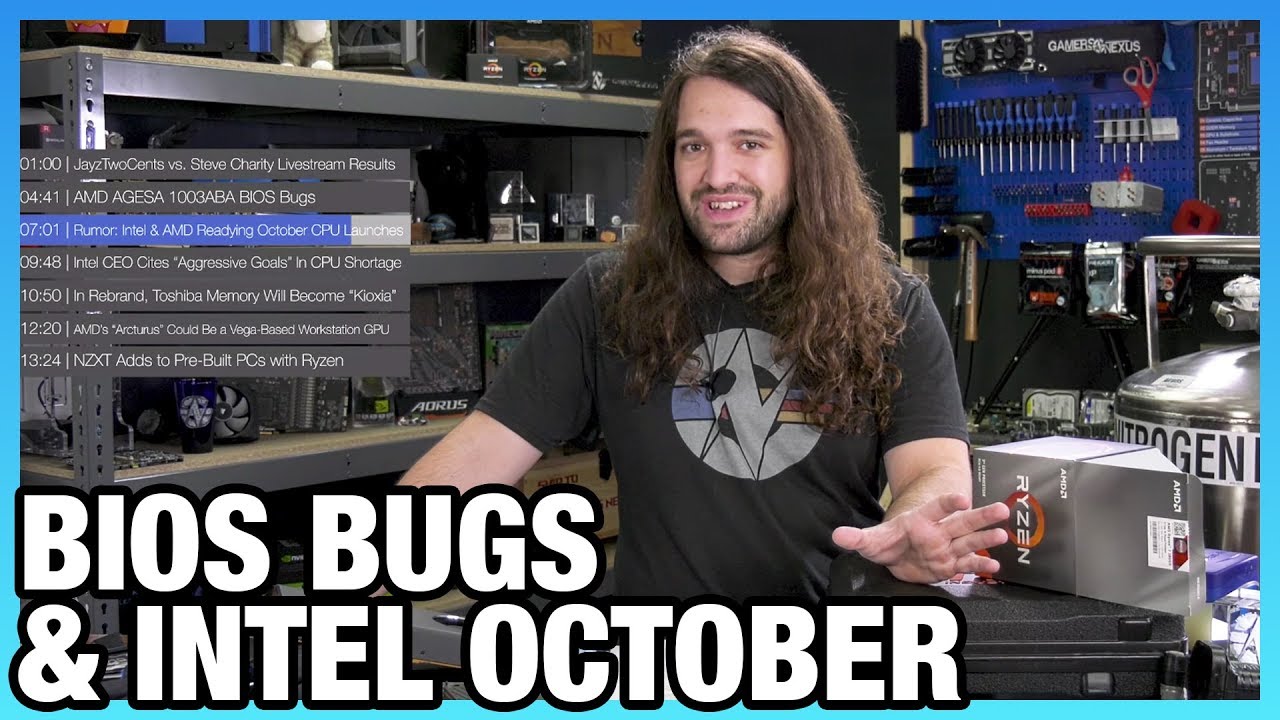 HW News - AMD BIOS Bugs, Arcturus GPU, & Intel Rumors for October