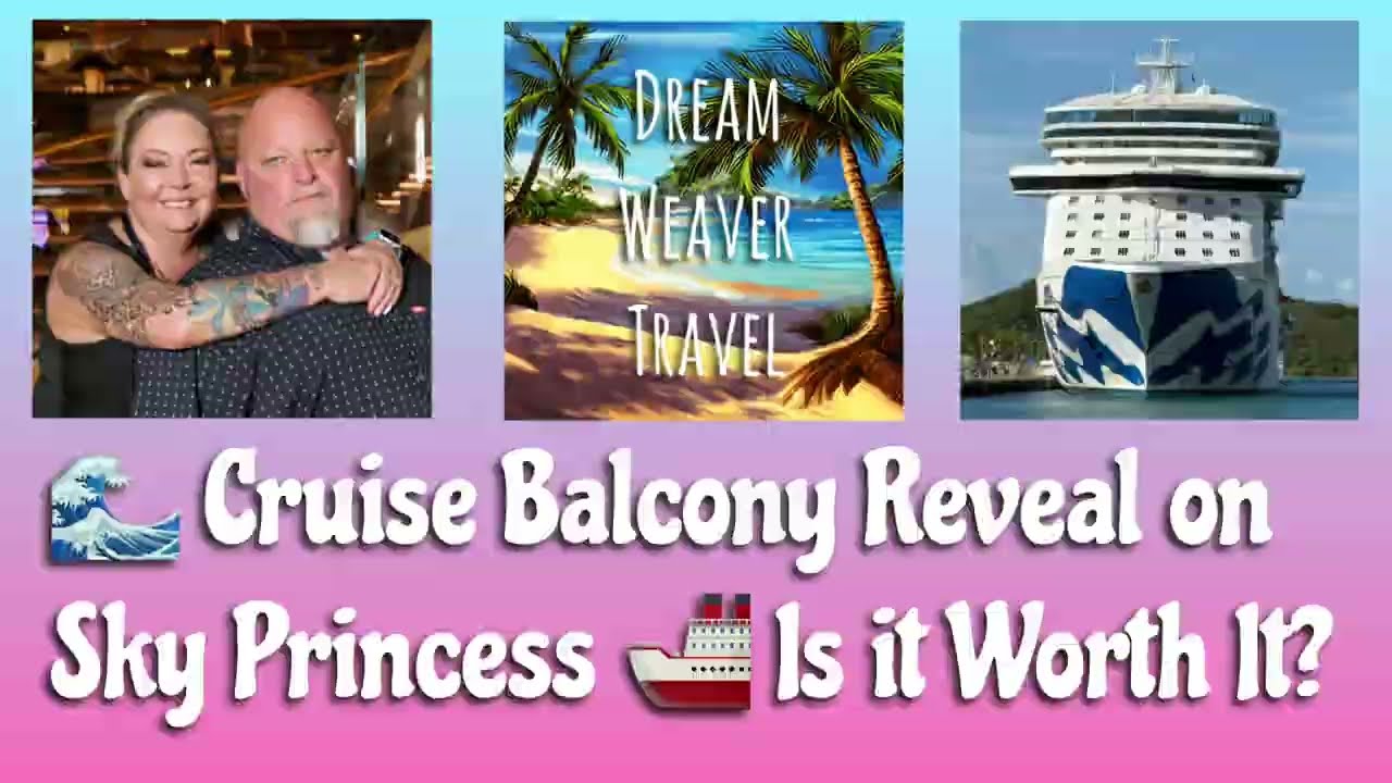Proof that a cruise balcony is always worth it!